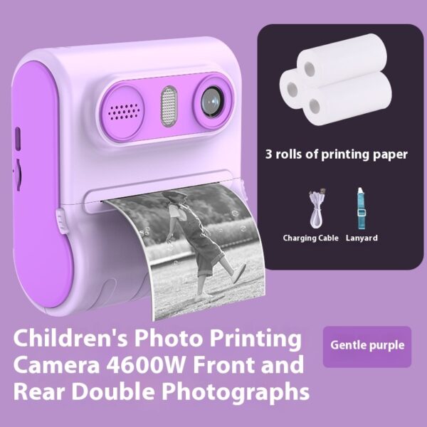 Instant Thermal 4600W HD Dual-camera Children's Printing Camera - Image 10